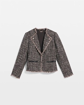 Tweed Mix Moto Jacket | Chico's